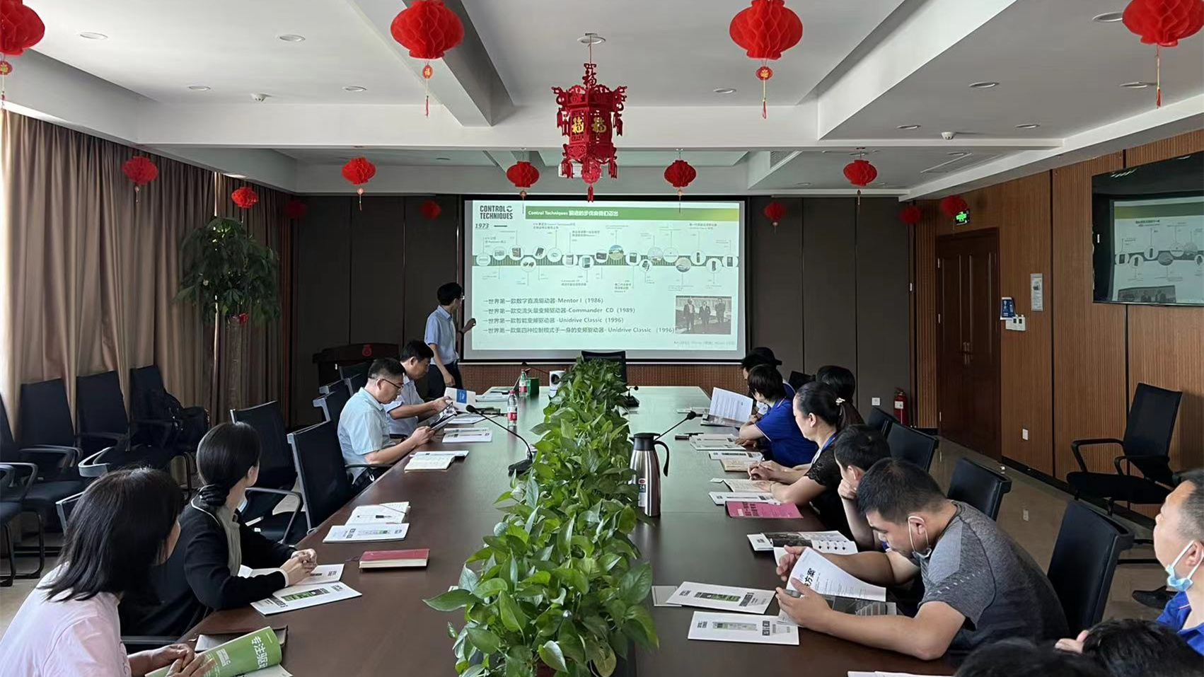 華東工控與英國CT(尼得科)產品交流會