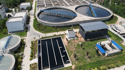 污水處理現場照片