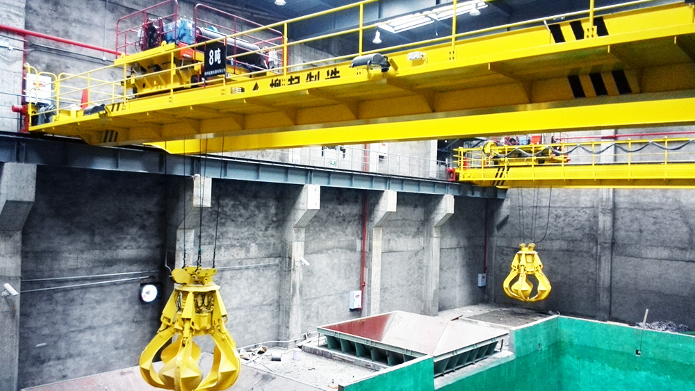 華東工控丨重慶忠縣城市生活垃圾吊起重機自控系統案例