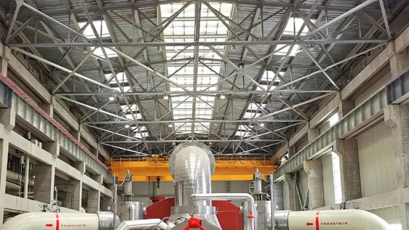 南陽熱電廠熱網補水泵變頻控制系統（RS485通訊）